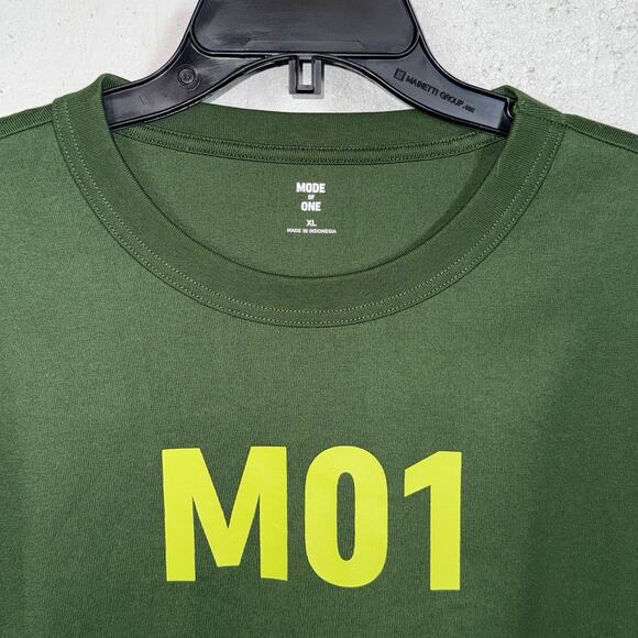 Mode of One Men's Relaxed-Fit MO1 T-Shirt, green XL $55 - Picture 2 of 7
